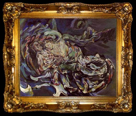 framed  oskar kokoschka The Bride of the Wind, ta009-2